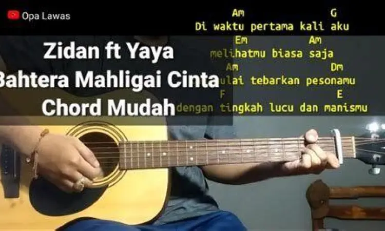 Chord Gitar Bahtera Cinta