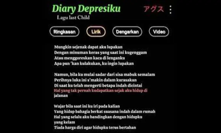 Makna Lagu Makna Lagu