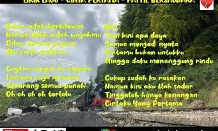 lirik lagu cinta pertama lirik lagu cinta pertama