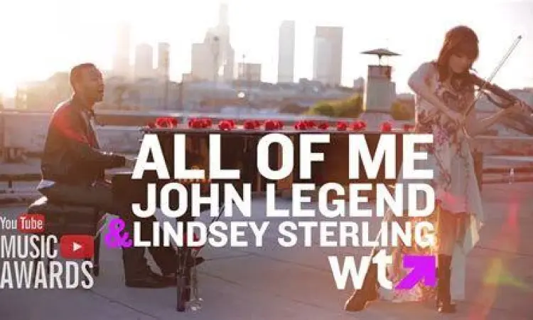 John Legend All of Me Video Video klip All of Me John Legend