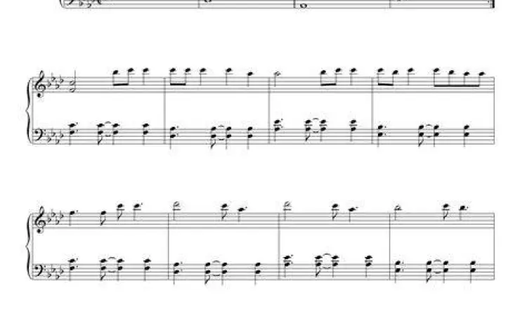 Not angka dan chord piano All of Me