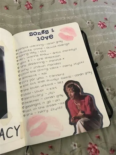 K-pop Lyrics Journal K-pop Lyrics Journal