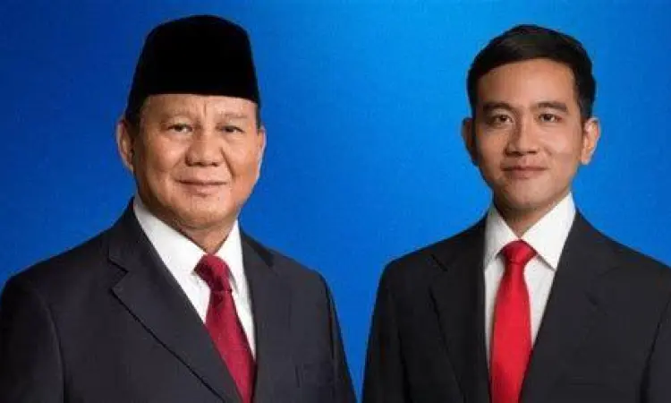 Prabowo Subianto dan Gibran Rakabuming Raka sebagai pemenang Pilpres