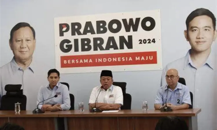 Ilustrasi transisi pemerintahan Prabowo Gibran