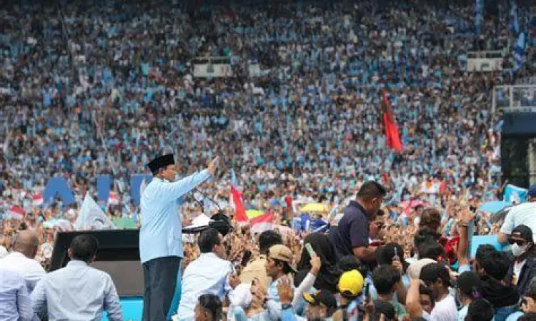 Kampanye akbar Prabowo Gibran di GBK