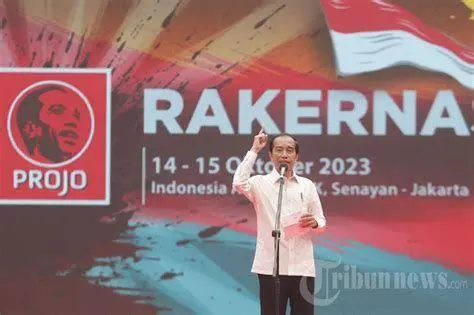Rakernas Projo VI Suasana Rakernas VI Projo di Jakarta