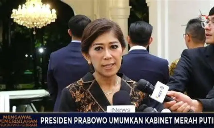 Meutya Hafid Kabinet Merah Putih Meutya Hafid sebagai Menteri Komunikasi dan Digital