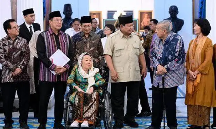 Prabowo Subianto bertemu dengan tokoh masyarakat di Cilegon