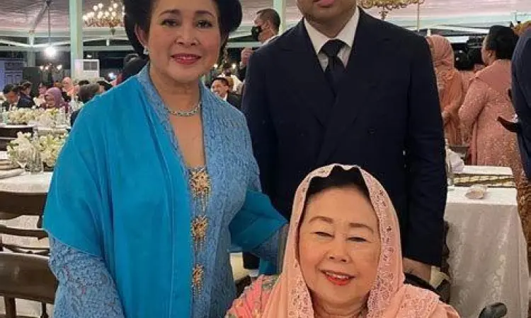 Didit Hediprasetyo bersama Prabowo dan Titiek Soeharto
