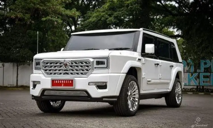 MV3 Garuda Limousine Mobil dinas Prabowo MV3 Garuda Limousine