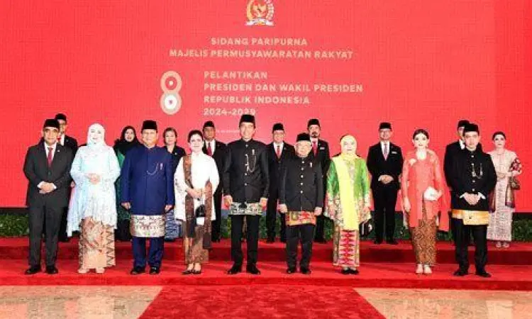 Gedung Nusantara sebagai lokasi pelantikan Prabowo Subianto