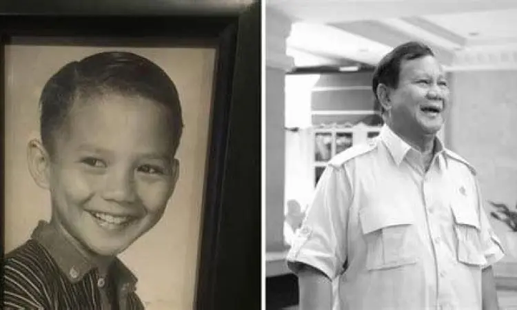 Masa Kecil Prabowo Subianto Foto masa kecil Prabowo Subianto di Jakarta