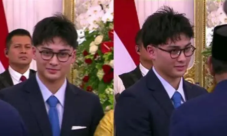 Kyran Djiwandono di acara kenegaraan