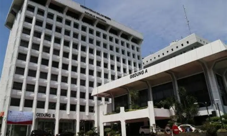 Gedung pemerintahan di Jakarta