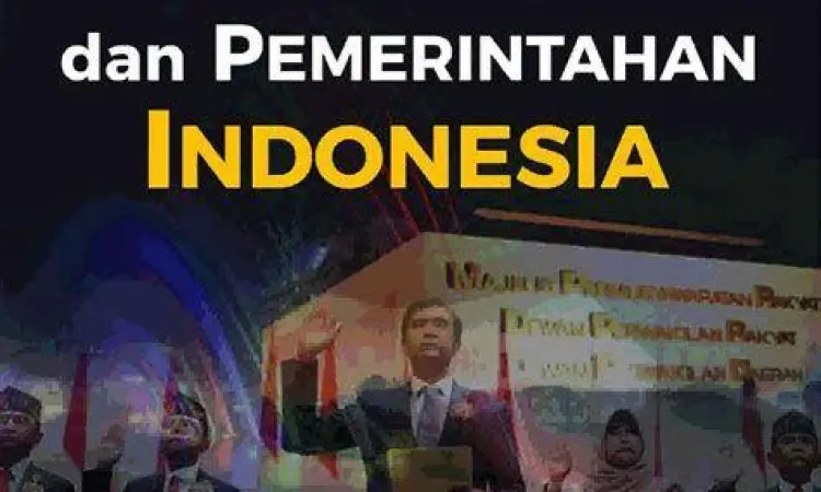 Pakar politik memberikan analisis di studio televisi