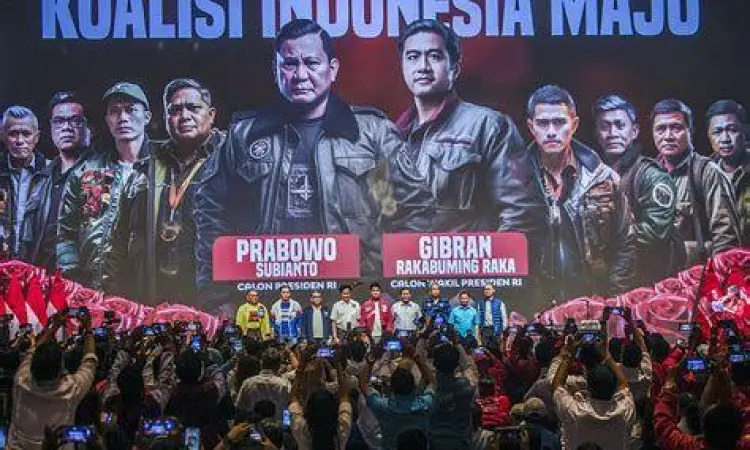 Prabowo Subianto dalam Aktivitas Politik Foto Prabowo Subianto kampanye politik