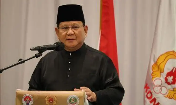 Prabowo Subianto dan Pencak Silat Prabowo Subianto dalam acara Pencak Silat