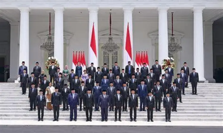 Pengumuman Wakil Menteri Prabowo Prabowo Subianto mengumumkan nama-nama wakil menteri