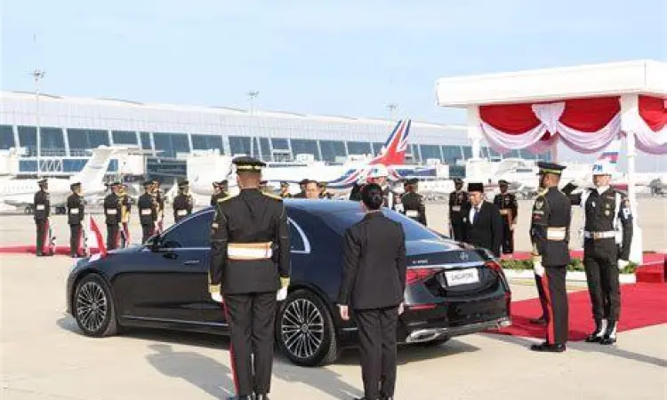 Tamu Internasional Pemimpin negara sahabat hadir dalam pelantikan presiden