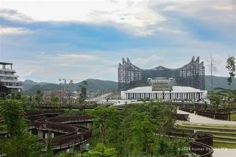 Proyek IKN Nusantara Progres pembangunan IKN Nusantara sebagai simbol keberlanjutan
