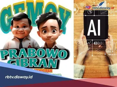 Sinergi Visual Gemoy Kolaborasi visual Prabowo dan Gibran dalam gaya gemoy