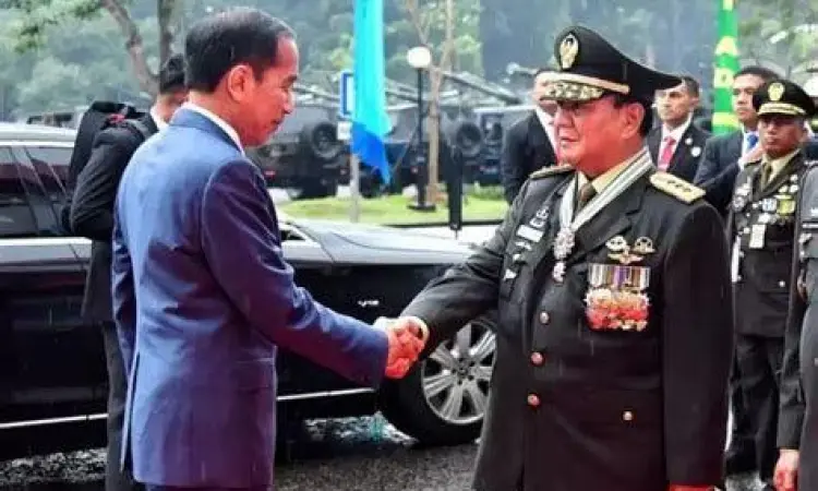 Prabowo Subianto saat di Akademi Militer Magelang