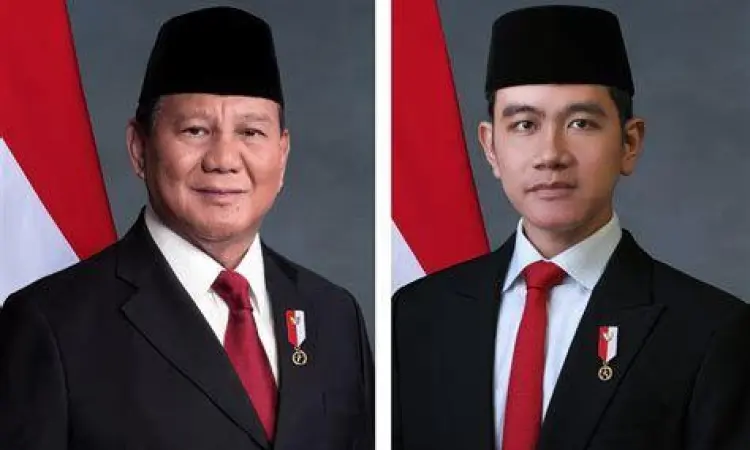 Prabowo Subianto Presiden kedelapan Prabowo Subianto sebagai Presiden Republik Indonesia