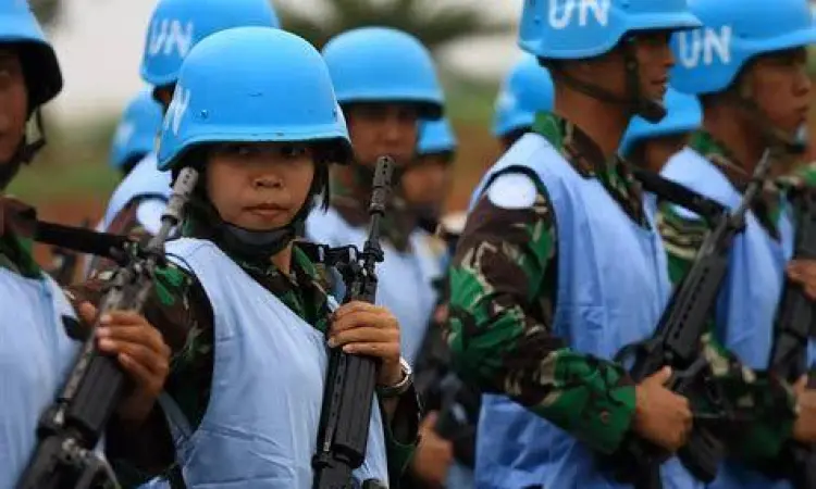 Pasukan Perdamaian TNI di Misi PBB