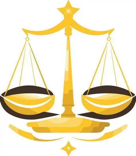 Simbol Libra Simbol Timbangan Libra yang merepresentasikan keadilan