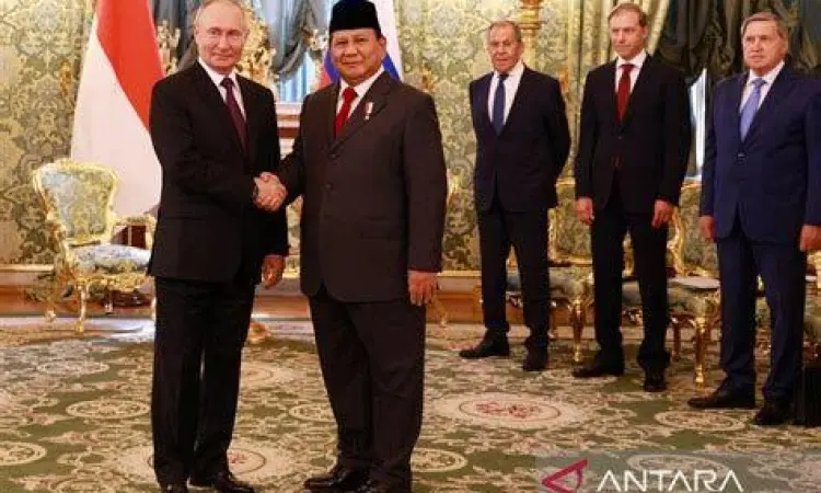 Prabowo Subianto dalam pertemuan internasional menunjukkan sisi diplomatik Libra