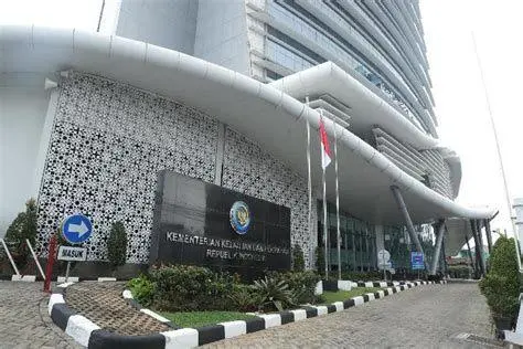 Pusat Pemerintahan RI Gedung kementerian di Jakarta sebagai pusat administrasi negara