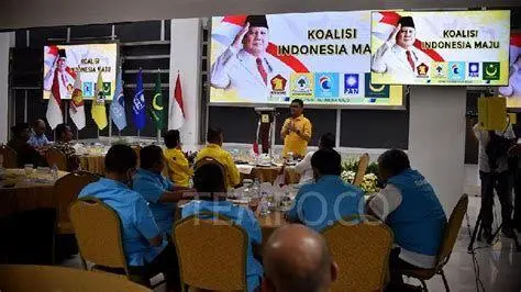 Pertemuan Koalisi Indonesia Maju Rapat pimpinan Koalisi Indonesia Maju