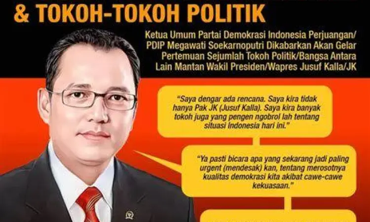 Konsolidasi KIM Plus pasca Pilpres Pertemuan pimpinan KIM Plus