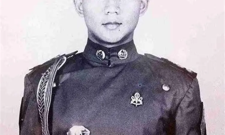 Prabowo Subianto muda saat di Akademi Militer