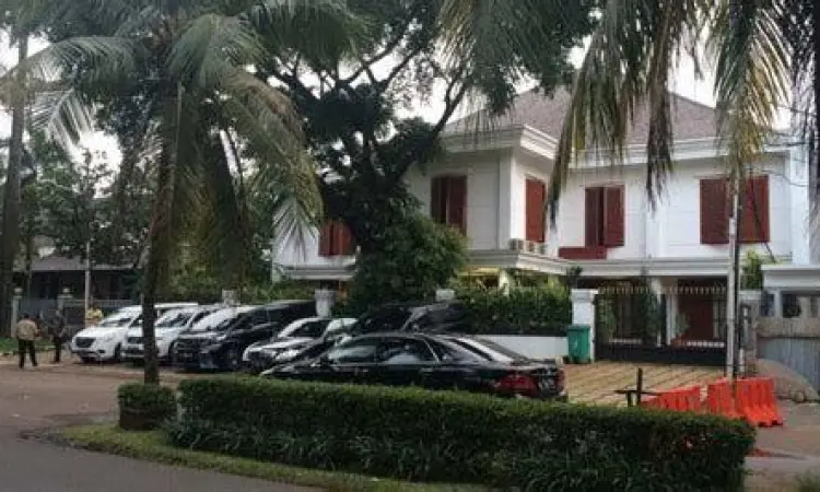 Eksterior Rumah Kertanegara Prabowo yang megah