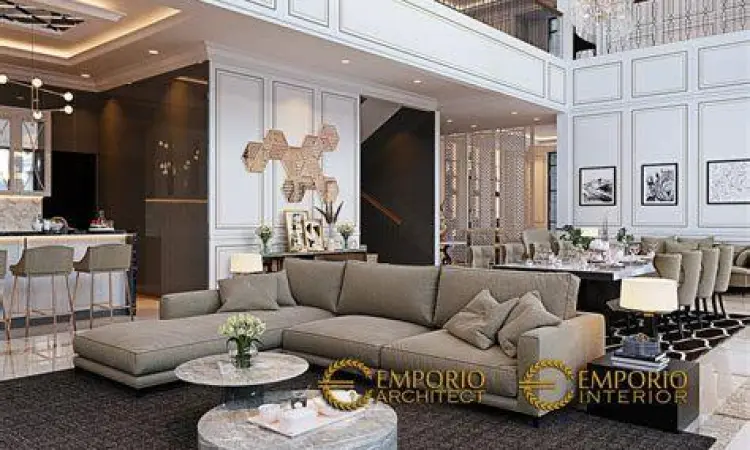 Interior Klasik Inspirasi interior klasik rumah elit Jakarta Selatan