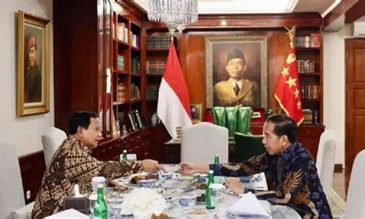 Momen pertemuan politik di Kertanegara