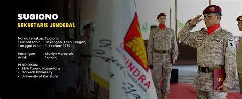 Loyalitas Sugiono Prabowo Sugiono Prabowo mendampingi Prabowo Subianto dalam acara partai