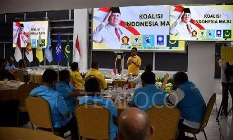 Rapat pimpinan Koalisi Indonesia Maju