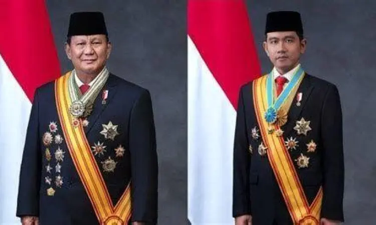 Wibawa Prabowo Subianto Potret ekspresi tegas Prabowo Subianto monokrom