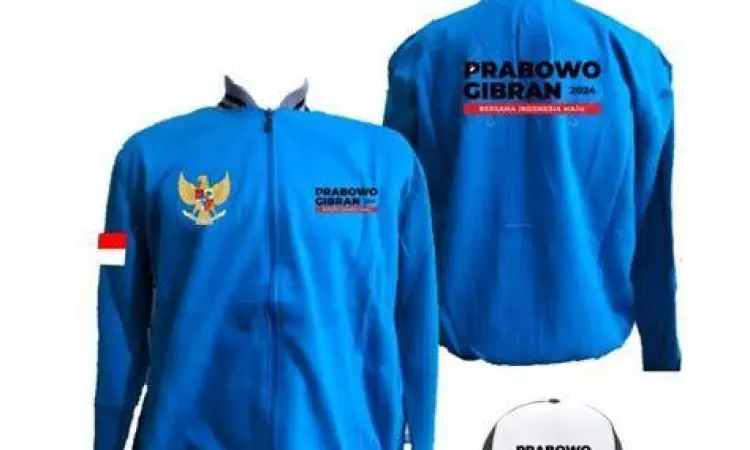 Detail bordir patch pada jaket yang menunjukkan visi misi