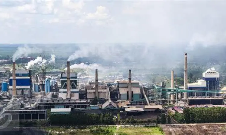 Operasional PT Kertas Nusantara Pabrik pengolahan kertas PT Kertas Nusantara