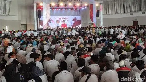 Prabowo Budiman Sudjatmiko di Semarang Deklarasi dukungan Budiman Sudjatmiko kepada Prabowo