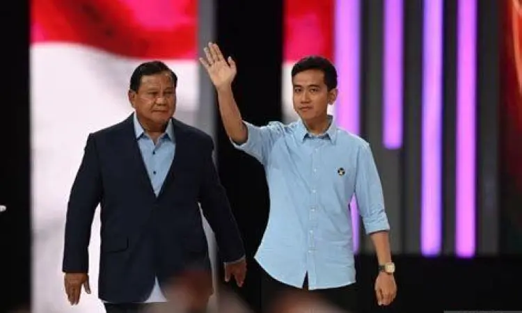 Kemenangan Koalisi Indonesia Maju Prabowo Subianto dan Gibran Rakabuming Raka saat kampanye Pilpres 2024