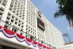 Gedung KPU RI Jakarta Gedung KPU RI sebagai pusat rekapitulasi nasional