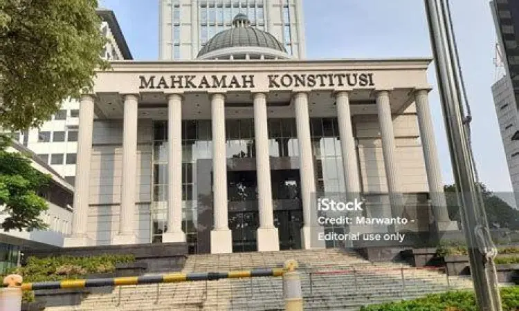 Mahkamah Konstitusi RI Gedung Mahkamah Konstitusi terkait putusan usia cawapres