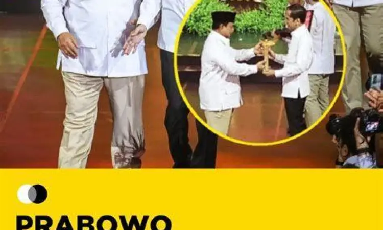 Weton Rabu Pon Prabowo Prabowo Subianto dalam balutan busana adat Jawa