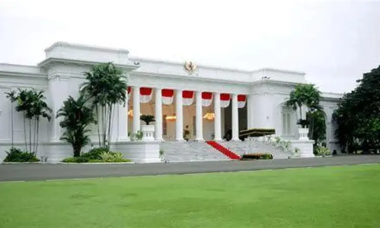 Simbol kekuasaan di Istana Negara Indonesia