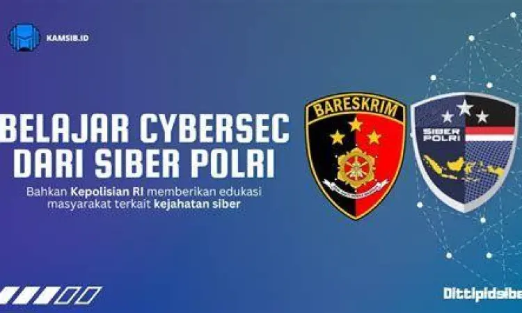 Unit siber Polri sedang melakukan pemantauan