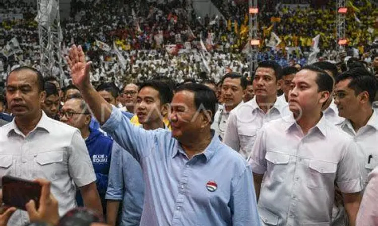 Deklarasi dukungan Gibran sebagai cawapres Prabowo